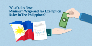 Minimum Wage and Tax Exemptions in The Philippines