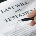 last will and testament